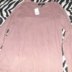 Forever 21 Men long sleeve shirt with holes.